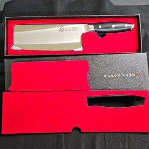 TUO Chef Vegetable Cleaver Knife - 7 inch - Black Hawk-S Series NIB